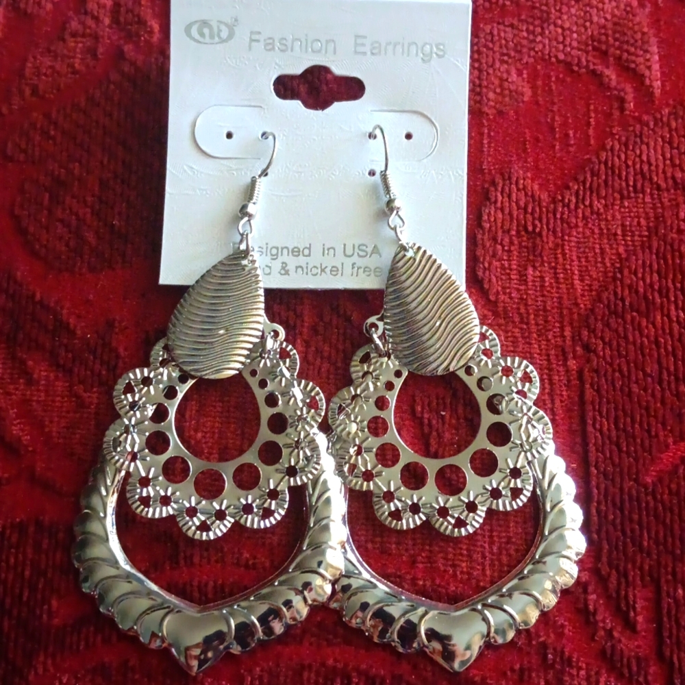 5pc lot Fashion Jewelry Statement Earrings
